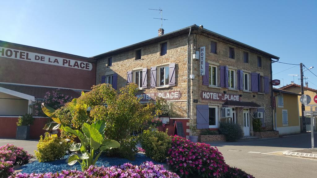 Hotel De La Place Loyettes Exterior foto